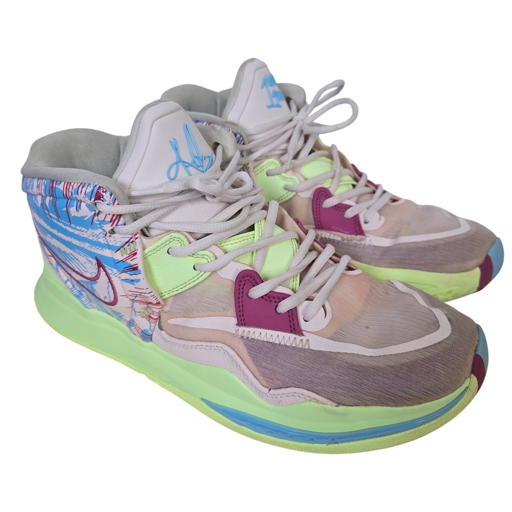 Nike Kyrie Infinity 1 World 1 People Pink Blue‎ Volt CZ0204-600 Mens Size 10.5